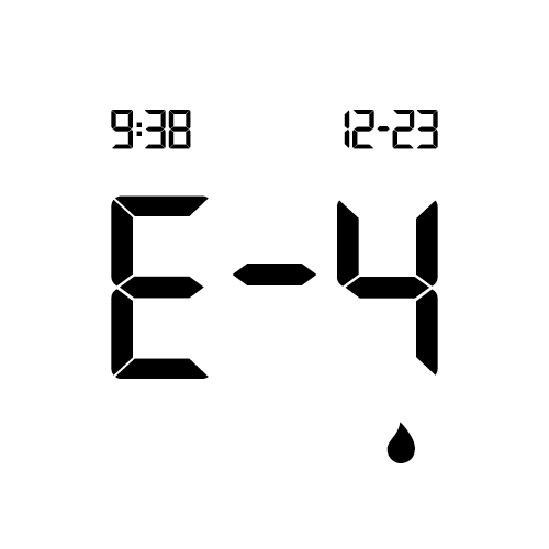 Accu-Chek Guide Me error code E-4