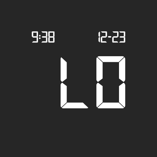 Accu-Chek Instant error code Lo