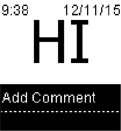Accu-Chek Guide error code Hi