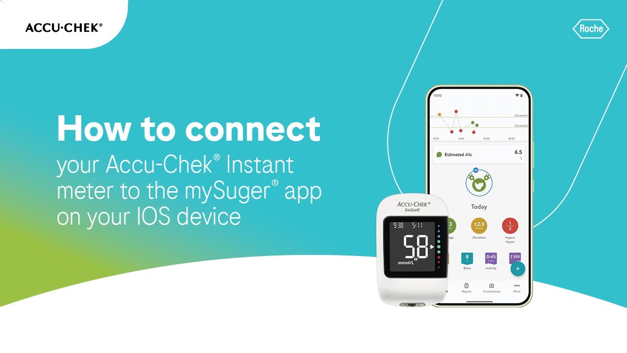 How to connect your Accu-Chek Instant meter to the mySugr app (iOS)