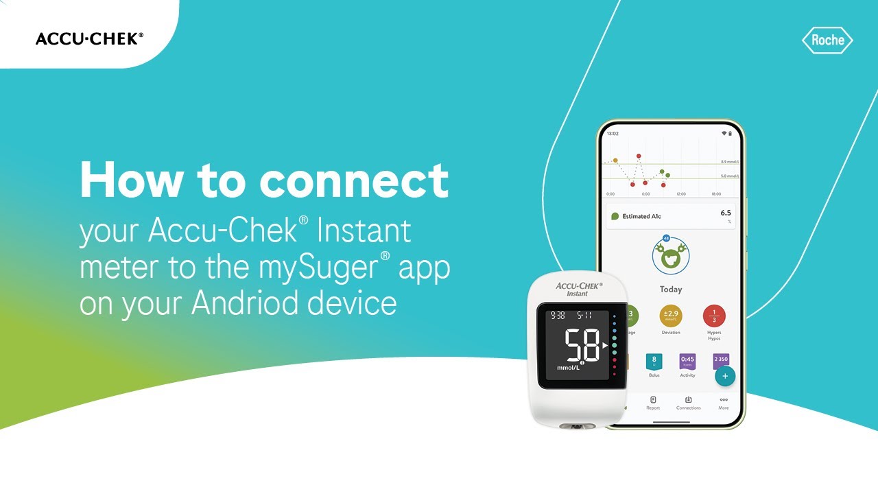 How to connect your Accu-Chek Instant meter to the mySugr app (Android)